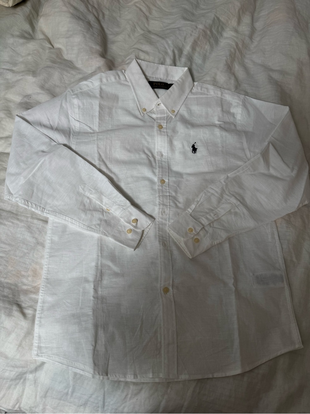 Ralph Lauren Linen Button Up Shirt